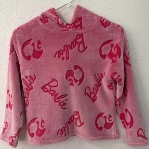 Barbie Pink Fleece 7/8 Hoodie